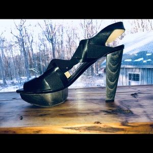 Pollini strappy platform sandals